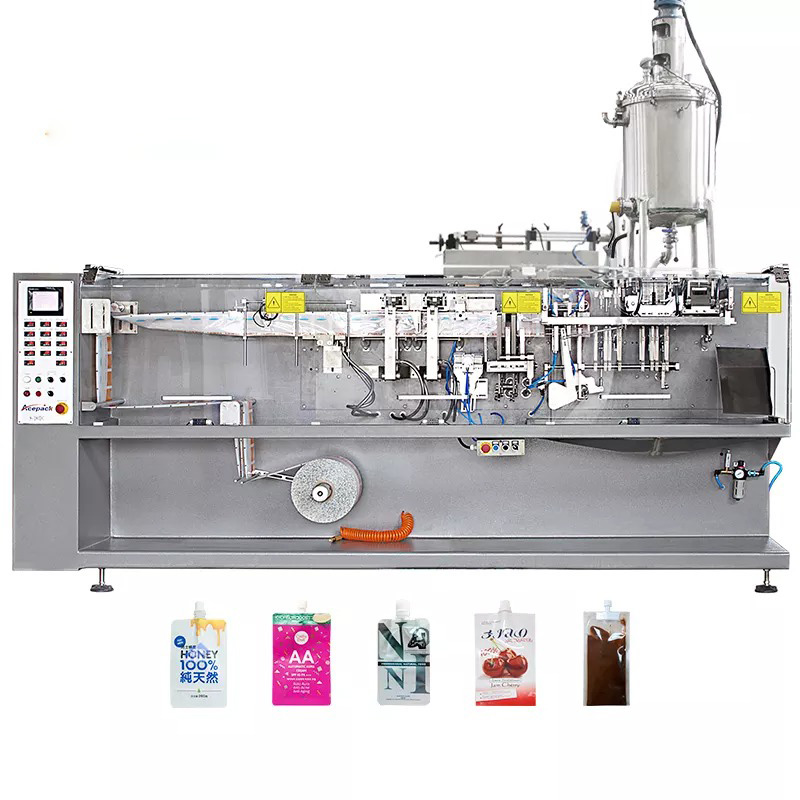 Spouted Flat Pouch Gorizontal Packaging Machine